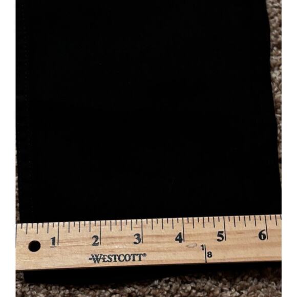 HUDSON Ace Skinny Jeans Men's 32x33 Black Solid Denim Mid Rise 5 Pocket NWOT - Picture 9 of 11